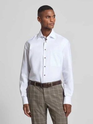 Koszula biznesowa o kroju comfort fit z kołnierzykiem typu kent Eterna