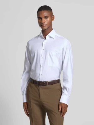 Koszula biznesowa o kroju comfort fit z kołnierzykiem typu kent Eterna
