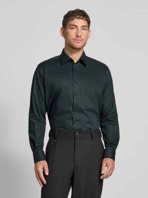 Koszula biznesowa o kroju comfort fit z kołnierzykiem typu kent Eterna