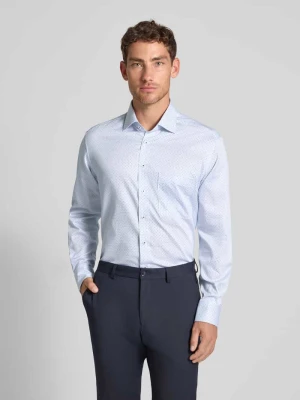 Koszula biznesowa o kroju comfort fit z kołnierzykiem typu kent Eterna