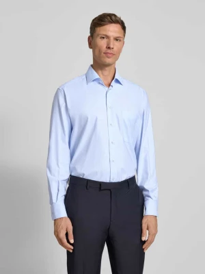 Koszula biznesowa o kroju comfort fit z kołnierzykiem typu kent Eterna