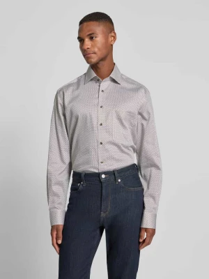 Koszula biznesowa o kroju comfort fit z kołnierzykiem typu kent Eterna