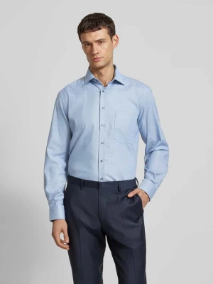 Koszula biznesowa o kroju comfort fit z kołnierzykiem typu kent Eterna