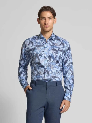 Koszula biznesowa o kroju comfort fit z kołnierzykiem typu kent Eterna