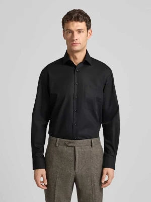 Koszula biznesowa o kroju comfort fit z popeliny Eterna