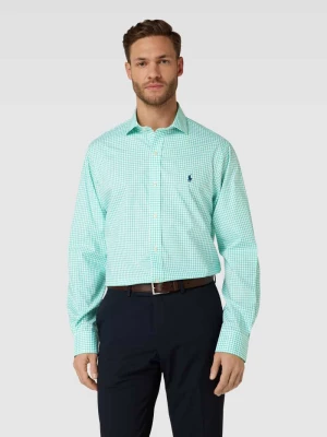 Koszula biznesowa o kroju custom fit ze wzorem w kratę Polo Ralph Lauren