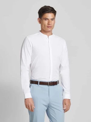 Koszula biznesowa o kroju extra slim fit ze stójką model ‘ENRIQUE’ HUGO