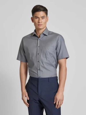 Koszula biznesowa o kroju modern fit w jednolitym kolorze Eterna