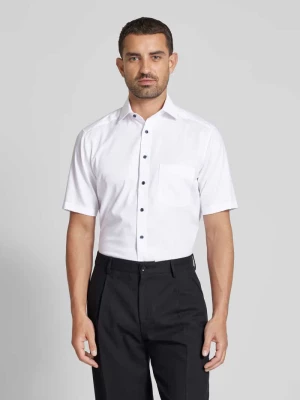 Koszula biznesowa o kroju modern fit w jednolitym kolorze Olymp