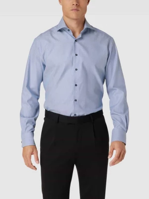 Koszula biznesowa o kroju modern fit z kołnierzykiem typu cutaway Eterna