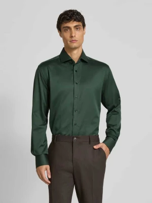 Koszula biznesowa o kroju modern fit z kołnierzykiem typu cutaway Eterna