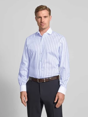 Koszula biznesowa o kroju modern fit z kołnierzykiem typu cutaway Eterna