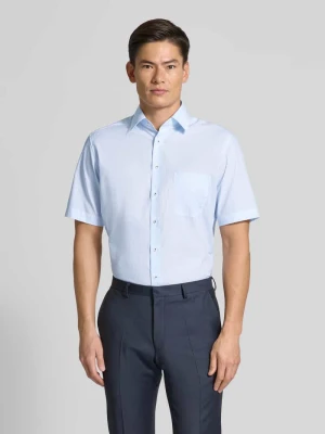 Koszula biznesowa o kroju Modern Fit z kołnierzykiem typu kent Eterna