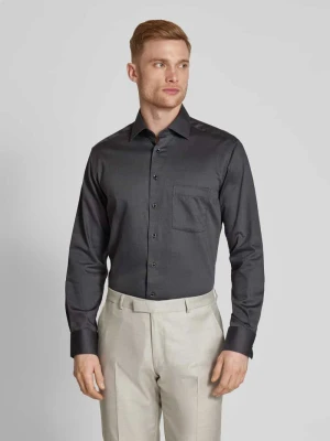 Koszula biznesowa o kroju Modern Fit z kołnierzykiem typu kent Eterna