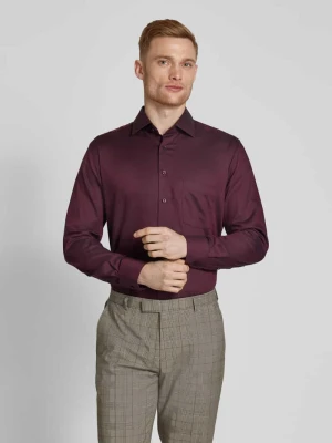 Koszula biznesowa o kroju Modern Fit z kołnierzykiem typu kent Eterna