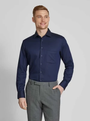 Koszula biznesowa o kroju Modern Fit z kołnierzykiem typu kent Eterna