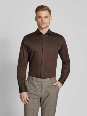Koszula biznesowa o kroju Modern Fit z kołnierzykiem typu kent Eterna