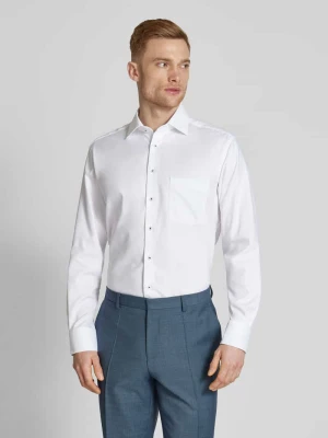 Koszula biznesowa o kroju Modern Fit z kołnierzykiem typu kent Eterna