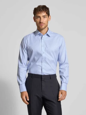 Koszula biznesowa o kroju Modern Fit z kołnierzykiem typu kent Eterna
