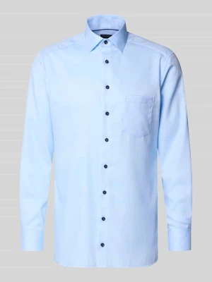 Koszula biznesowa o kroju modern fit z kołnierzykiem typu kent model ‘NEW KENT’ Olymp