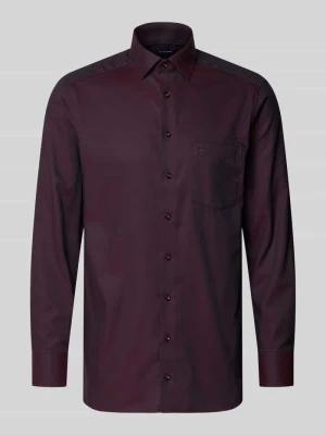 Koszula biznesowa o kroju modern fit z kołnierzykiem typu kent model ‘NEW KENT’ Olymp