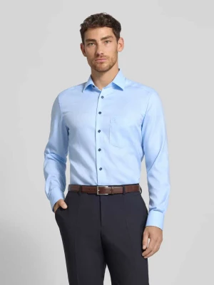 Koszula biznesowa o kroju modern fit z kołnierzykiem typu kent model ‘NEW KENT’ Olymp