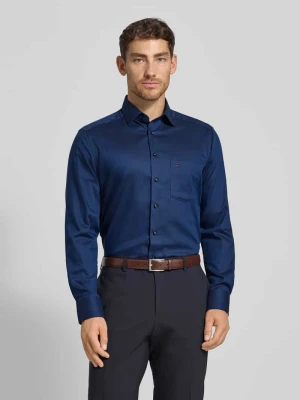 Koszula biznesowa o kroju modern fit z kołnierzykiem typu kent model ‘NEW KENT’ Olymp