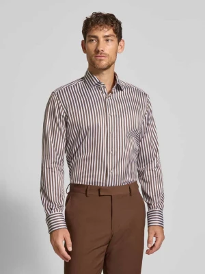 Koszula biznesowa o kroju modern fit z listwą guzikową Eterna
