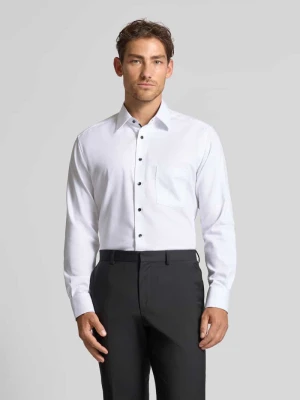 Koszula biznesowa o kroju Modern Fit z kołnierzykiem typu kent Eterna