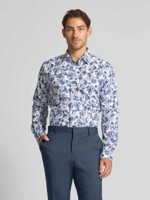 Koszula biznesowa o kroju modern fit z listwą guzikową Eterna