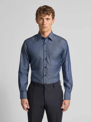 Koszula biznesowa o kroju Modern Fit z kołnierzykiem typu kent Eterna