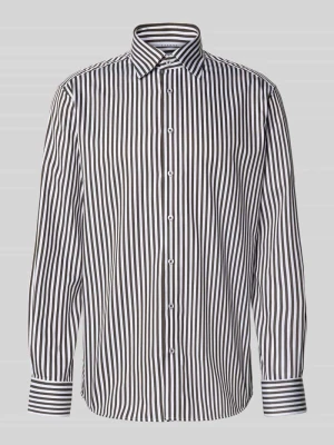 Koszula biznesowa o kroju modern fit z listwą guzikową Eterna