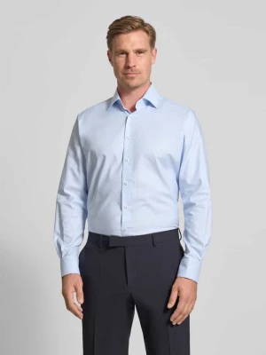 Koszula biznesowa o kroju modern fit z listwą guzikową Eterna
