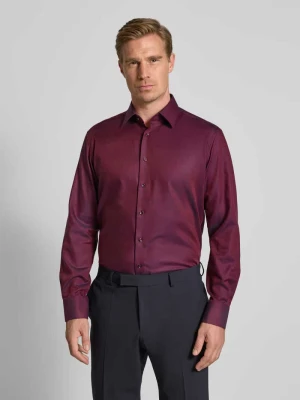 Koszula biznesowa o kroju modern fit z listwą guzikową Eterna