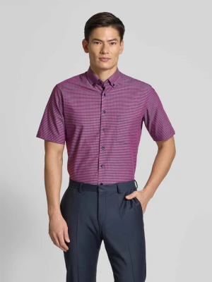 Koszula biznesowa o kroju modern fit z listwą guzikową Eterna