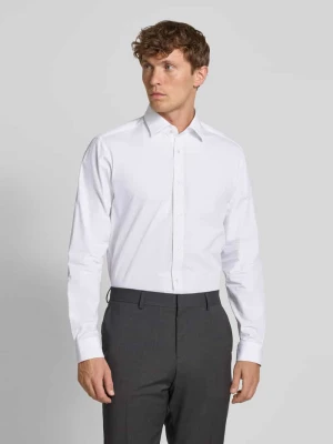 Koszula biznesowa o kroju modern fit z listwą guzikową model ‘Valerio’ HUGO