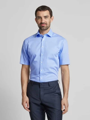 Koszula biznesowa o kroju modern fit z listwą guzikową Olymp