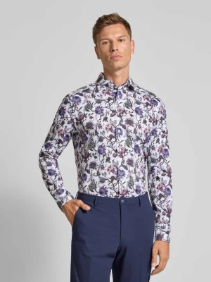 Koszula biznesowa o kroju modern fit z kołnierzykiem typu kent Olymp