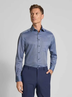 Koszula biznesowa o kroju modern fit z listwą guzikową Olymp