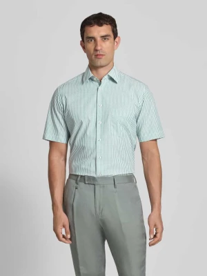 Koszula biznesowa o kroju modern fit z rękawem o dł. 1/2 Eterna