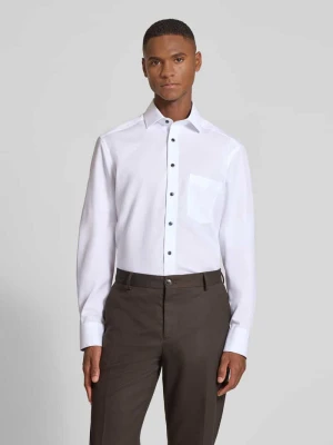 Koszula biznesowa o kroju regular fit z bardzo długim rękawem Olymp
