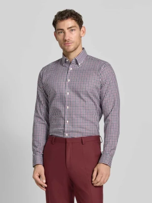 Koszula biznesowa o kroju regular fit z bawełny Christian Berg Men