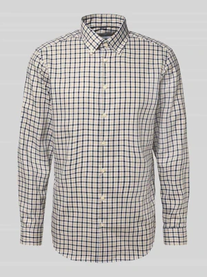 Koszula biznesowa o kroju regular fit z bawełny Christian Berg Men