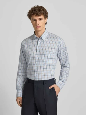 Koszula biznesowa o kroju regular fit z bawełny z kołnierzykiem typu button down Eterna
