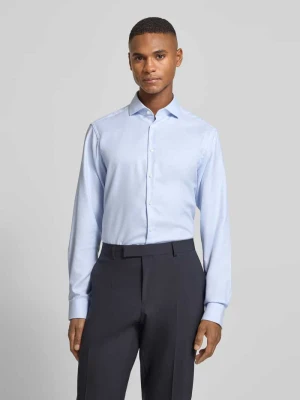 Koszula biznesowa o kroju regular fit z bawełny z kołnierzykiem typu cutaway Jake*s