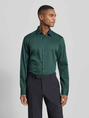 Koszula biznesowa o kroju regular fit z bawełny z kołnierzykiem typu kent Jake*s