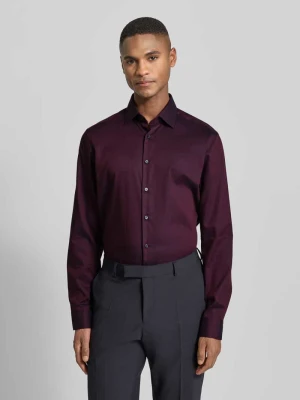 Koszula biznesowa o kroju regular fit z bawełny z kołnierzykiem typu kent Jake*s