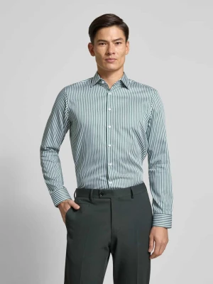 Koszula biznesowa o kroju regular fit z bawełny z kołnierzykiem typu kent Jake*s