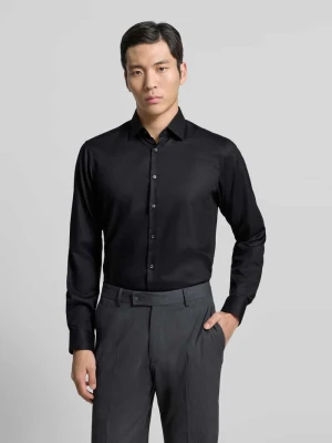 Koszula biznesowa o kroju regular fit z bawełny z kołnierzykiem typu kent Jake*s