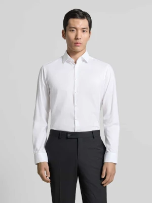 Koszula biznesowa o kroju regular fit z bawełny z kołnierzykiem typu kent Jake*s